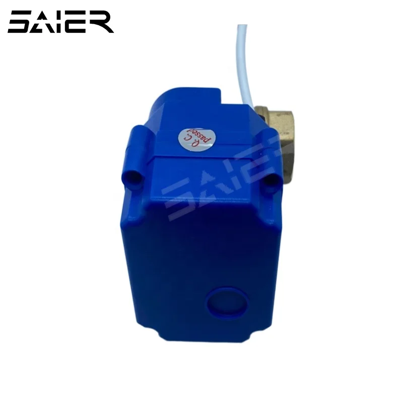 IP65 Motorized Valves Manufacturer 3-6v Motorized Ball Valve For Water Flow Control Electric Actuator Valve