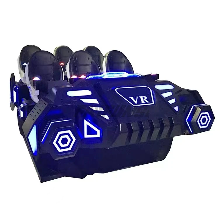 9D VR Motion Cinema космический корабль имитирует Вождение на 6 мест виртуальная реальность с монетоприемником катание американских горках тематический парк аркады