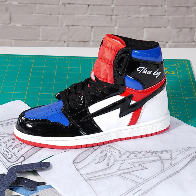 Custom Logo Brand Air Basketball AJ Multicolor Basketball Custom Running Shoes Dropshipping