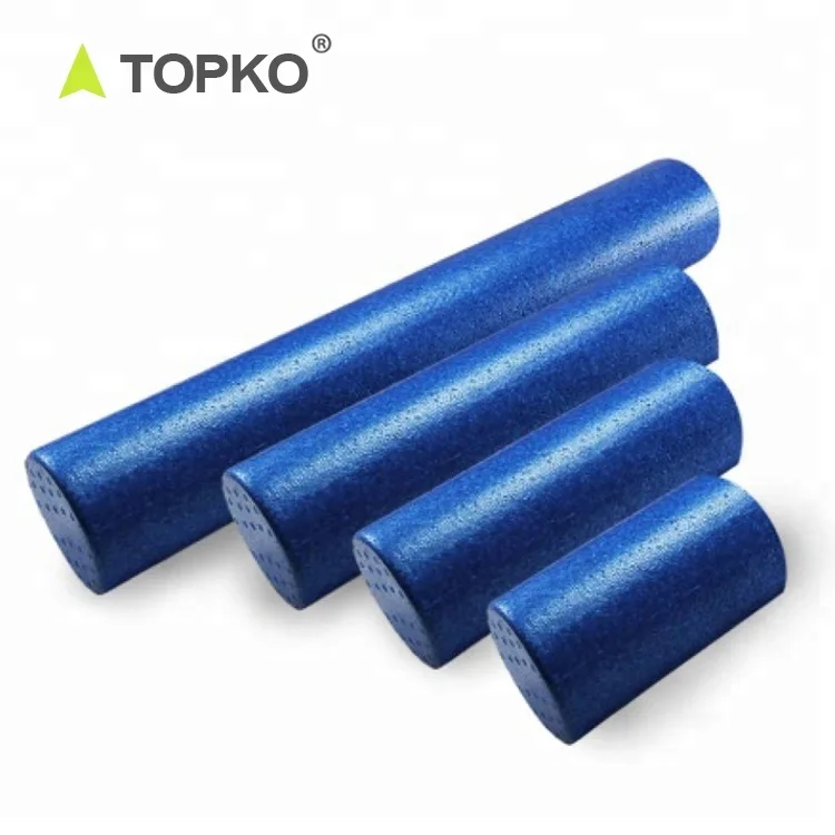 TOPKO Hot Selling Custom Logo Color Multifunction Fitness Gym Exercises Muscle Epp/ PU/ EVA Yoga Foam Roller