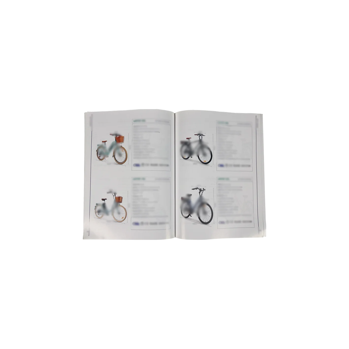 Factory Customized Printed Booklets Perfectly Bound Paperback Art Paper Magazines & Book Catalogs Custom Logo Brochure Design