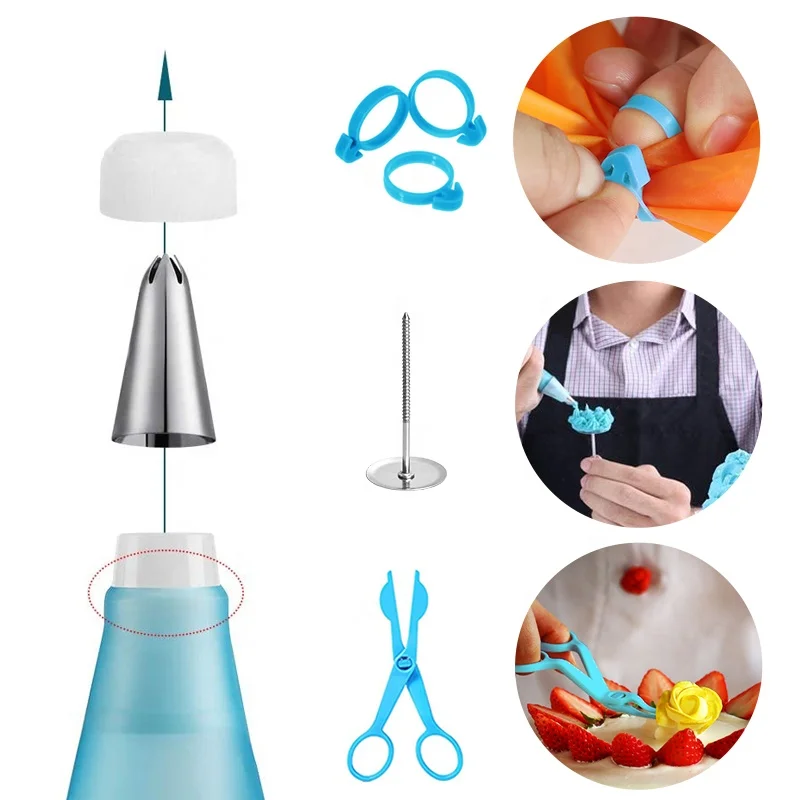Hot Sales Cake Turntables Decoration Accessories Kit Baking Pastry Decorating Tools