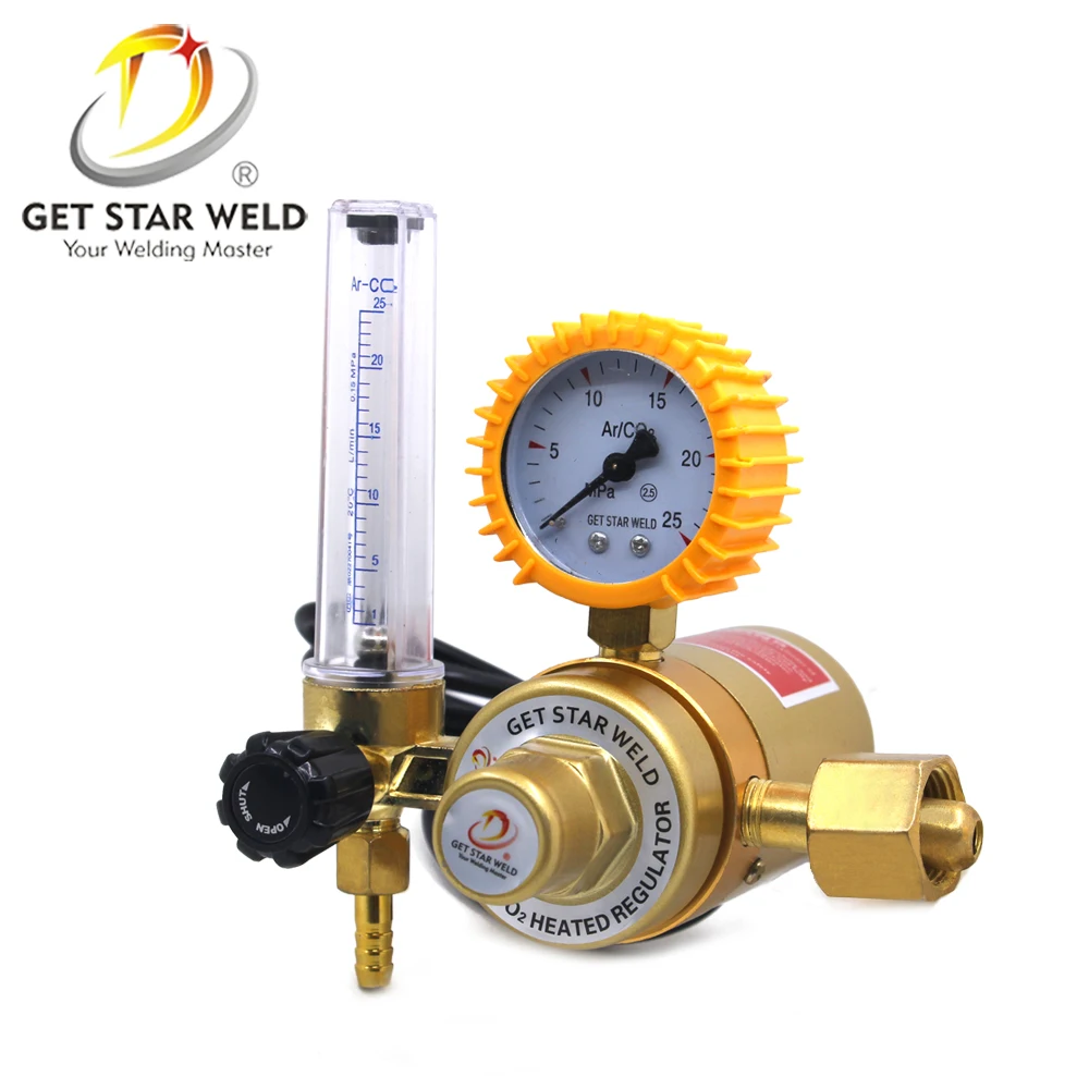  Get Star Weld YQT-731L CO2 регулятор нагрева для сварочного газового оборудования регуляторы
