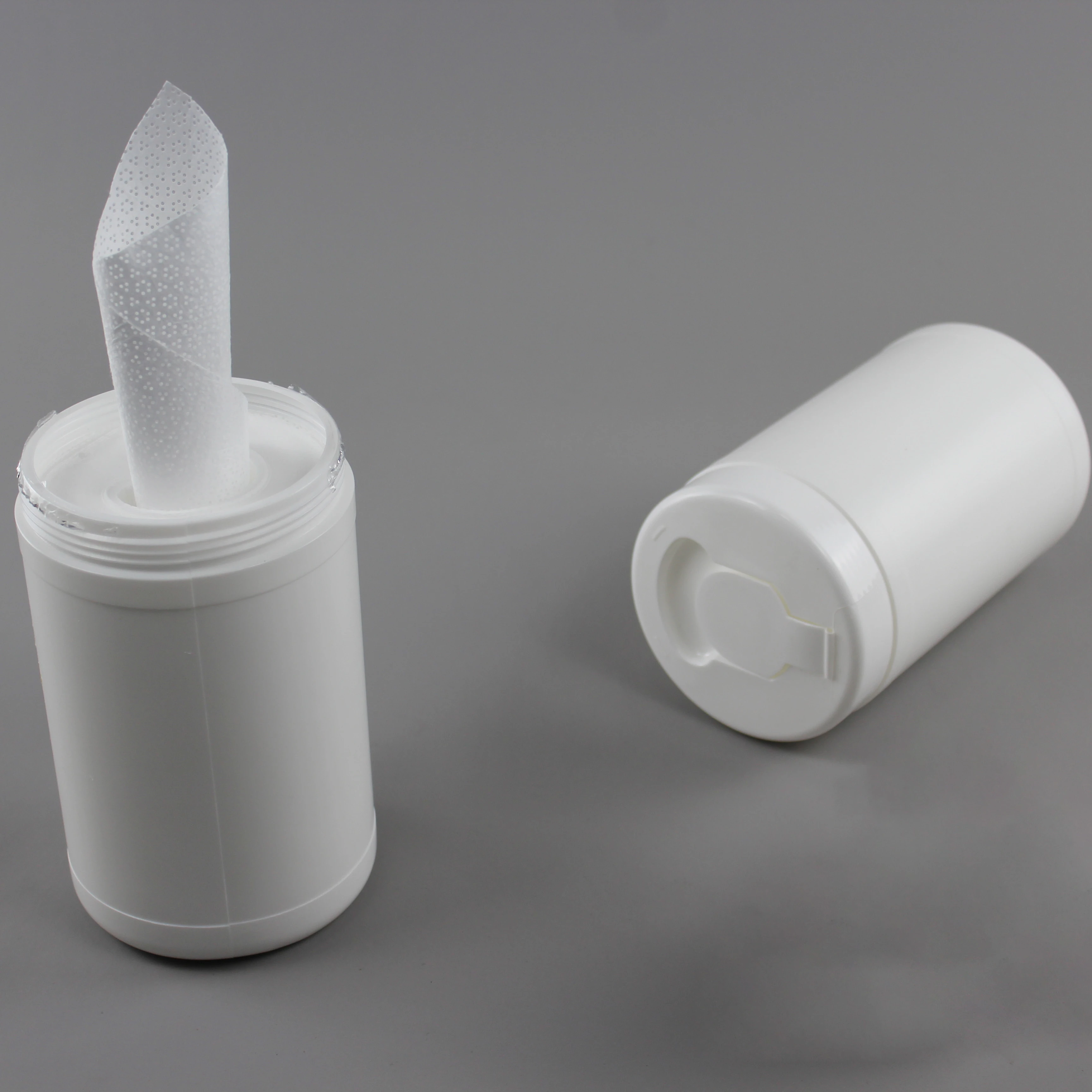 
No solvent Canister Dry Wipes OEM Custom Self-charge Cleaning Wiping Cloth 