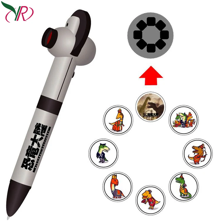 Free Samples Customized Logo Led Projector Pen / Full Image Projector Pen Projector Logo Led Ballpoint Pen