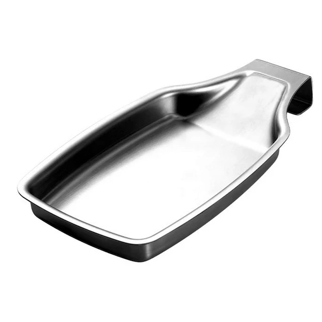 High Quality Stand Rest Cutlery Kitchen Counter Holder Stove Top Spatula Large Stainless Steel Spoon
