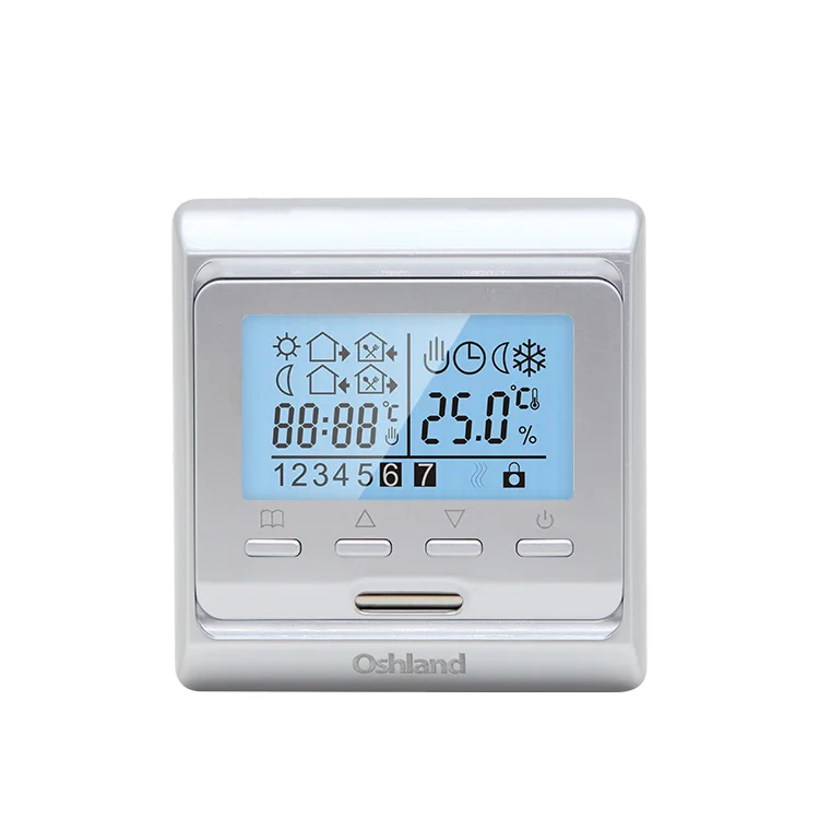 
M6 E51 room thermostat lcd display for floor heating system European Market 
