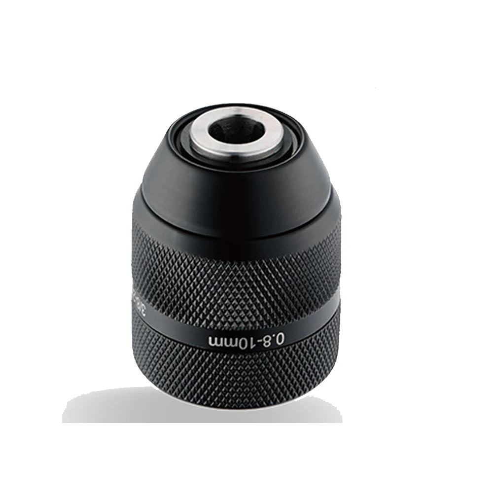 0.8-10mm Clamping Range Keyless Drill Chuck Drilling Adapter Converter with Hex Shank Quick Change Adapter Power tool