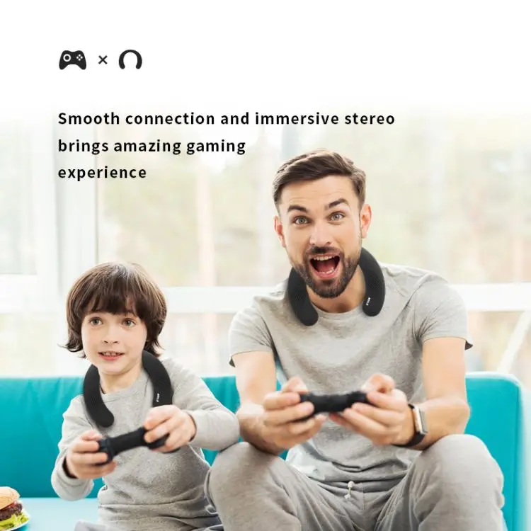 BT wireless neck speaker