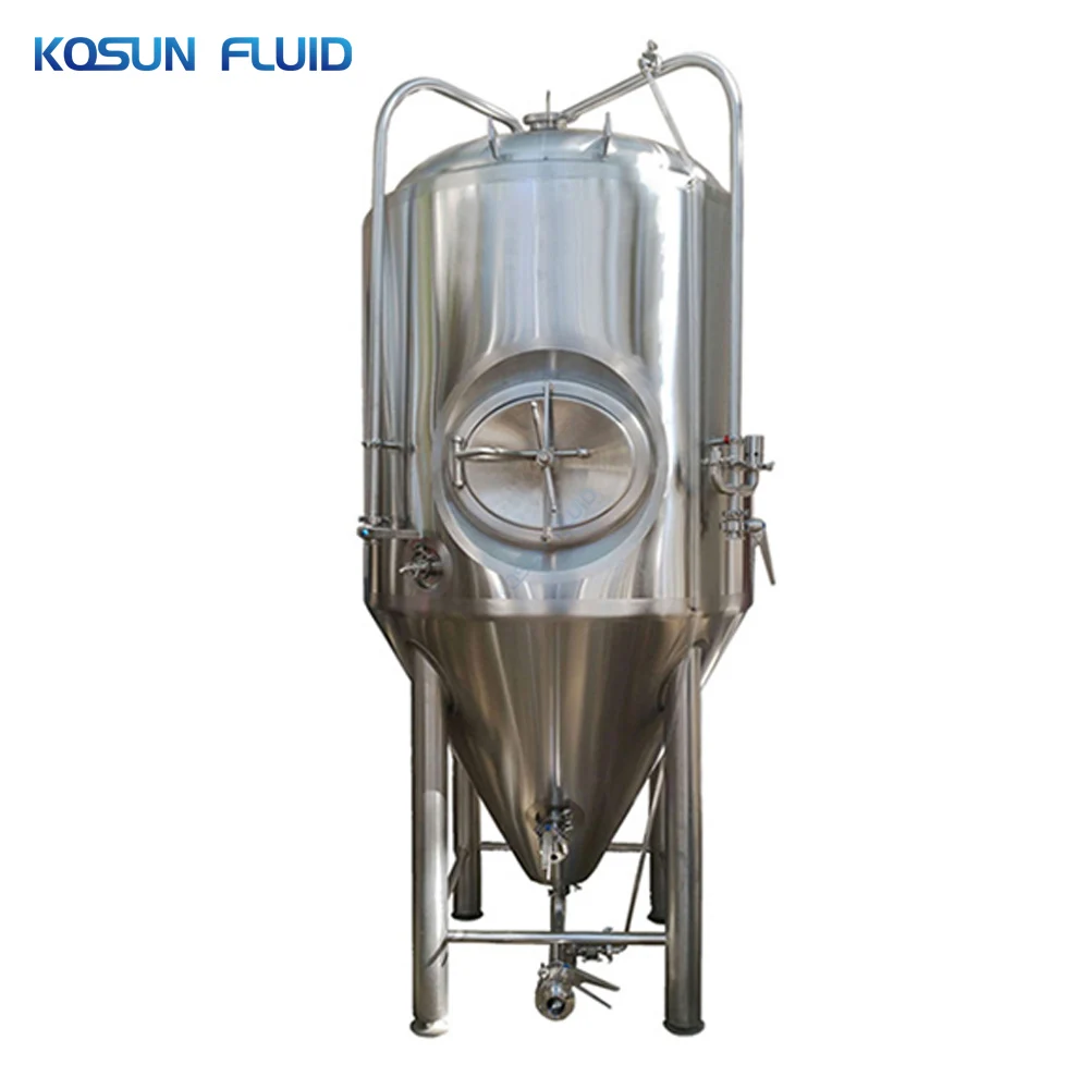KOSUN 3000l Beer Fermenter Ethanol Production Plant Heated Fermentation Tank 100-30000l