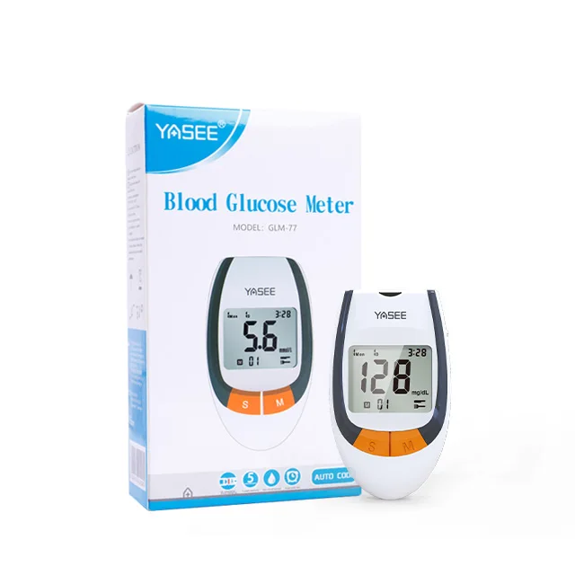 CE ISO Approved Digital Glucometer Blood Glucose Meter Test Strips Medical Detector Tester Blood Glucose Test Strip