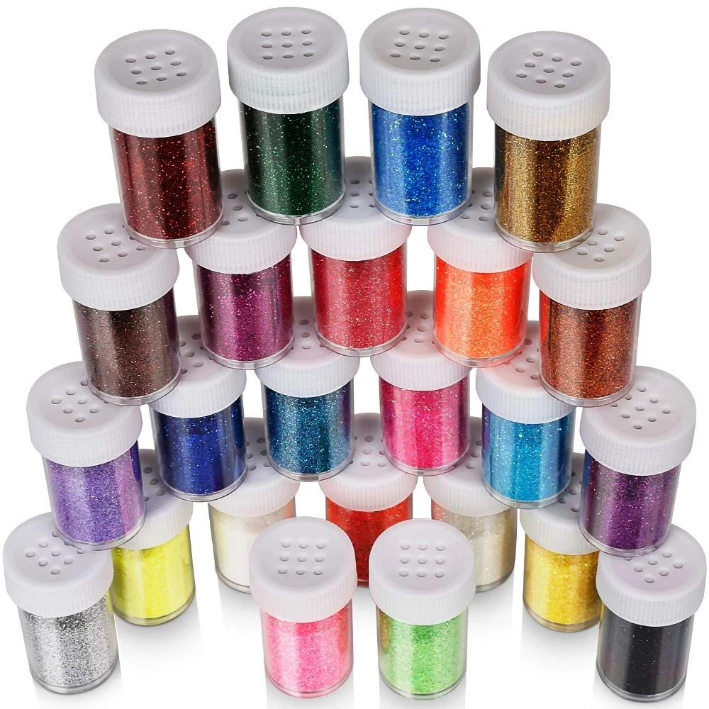 Factory Supply Colorful High Quality Wholesale Bulk Glitter Powder Crafts Glitter