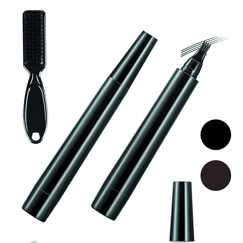 
Custom Logo Available Water Proof Long Lasting Beard Filler Pencil Beard Pen Coverage Natural Men Moustache Beard Pencil Filler 