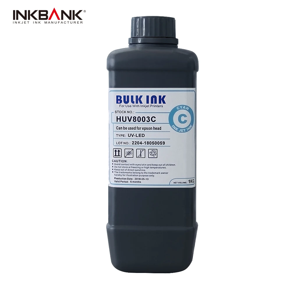 INKBANK high-performance UV LED Curable inkjet Neutral ink for a range of large-format digital printers