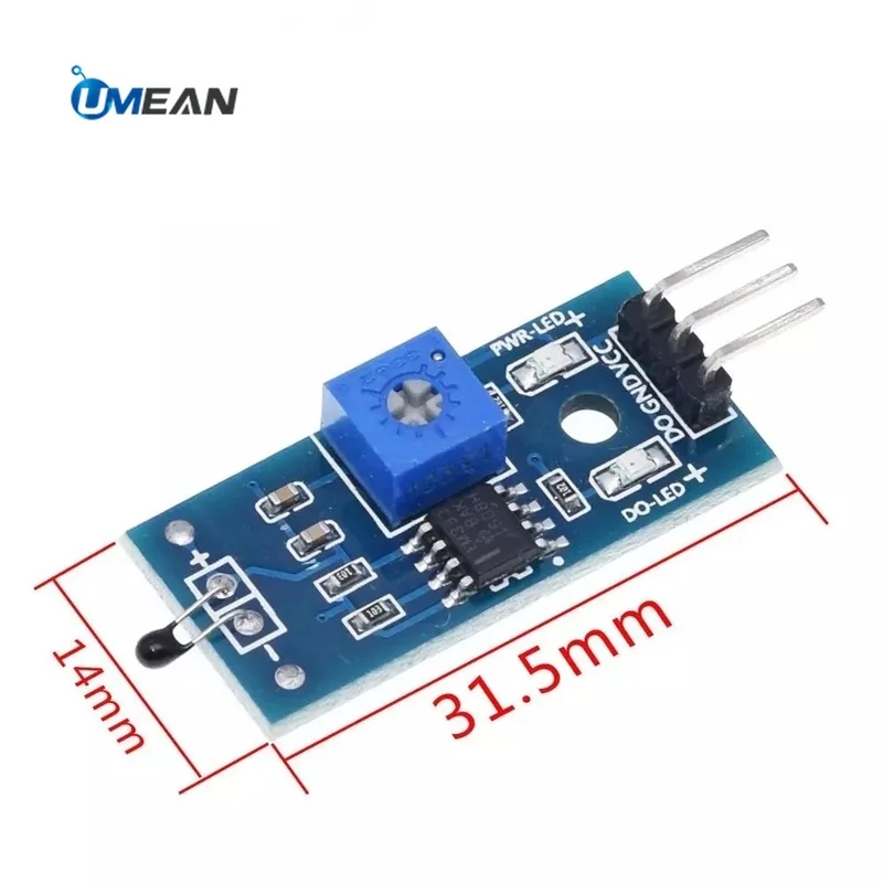  1 шт. 3 v 5v Термистор Модуль датчика переключатель регулирования температуры тепловой зондирования для Arduino DIY