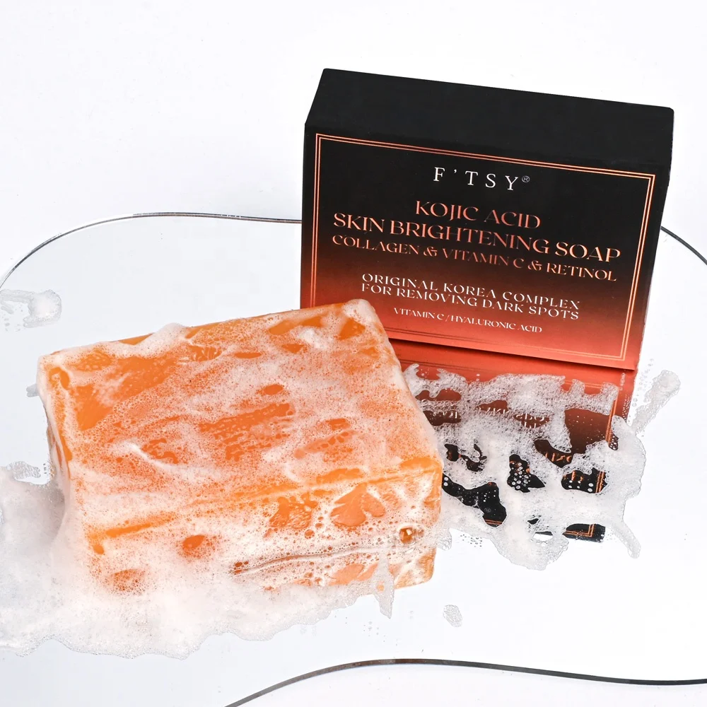 Собственная Марка увлажняющее глубокое очищение питательное натуральное мыло с витамином C и маслом ши койевой