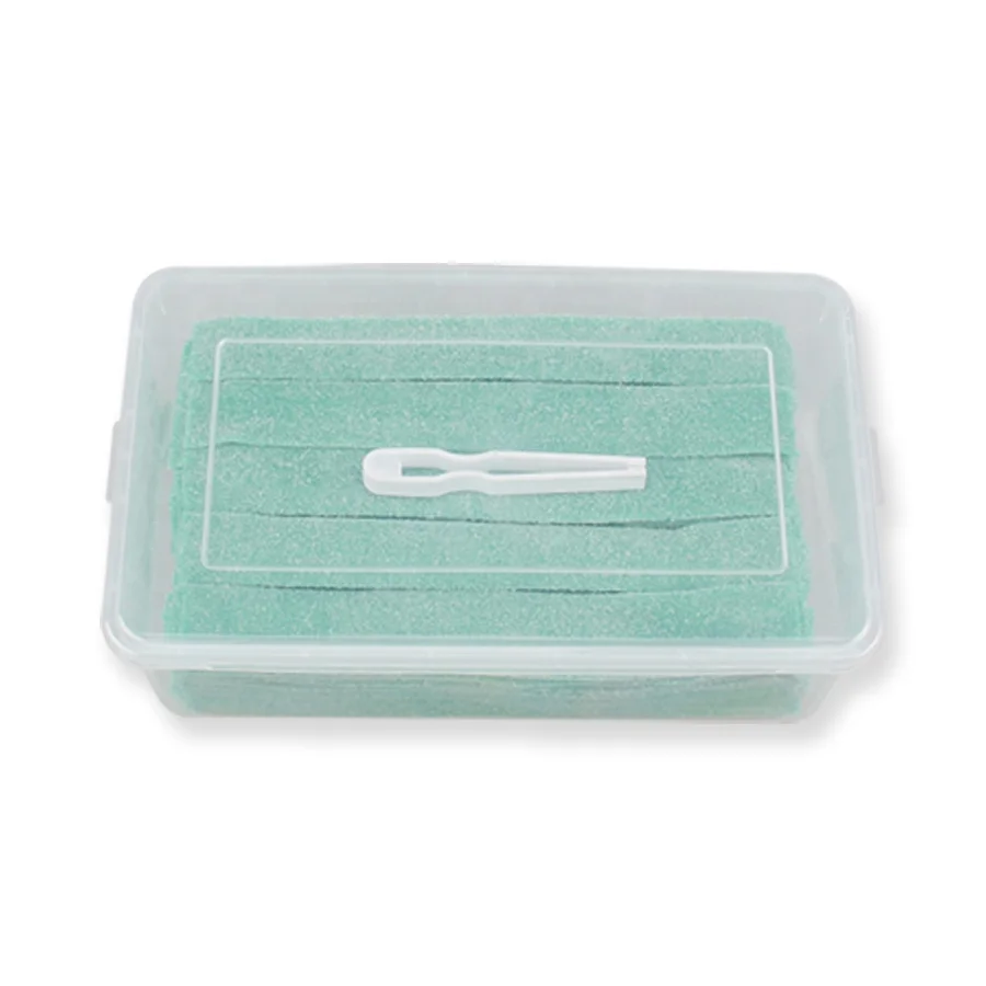 Strawberry Flavor Sugar Coated Sour Belt gummies