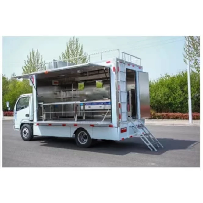 New Arrival Outdoor Kitchen Fast Food Trailer With Cooking Equipment Food Truck