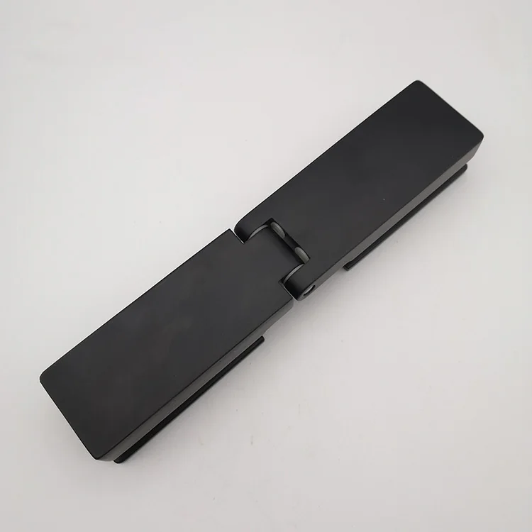 Matte Black  Wall Mount Full glass door Hinge