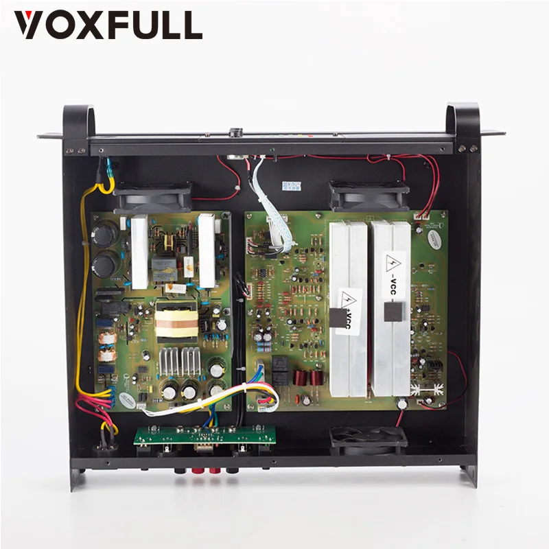 Voxfull TA203 Professional Power Amplifier 2 Channel  300W*2 Subwoofer High Power Amp Power Amplifier
