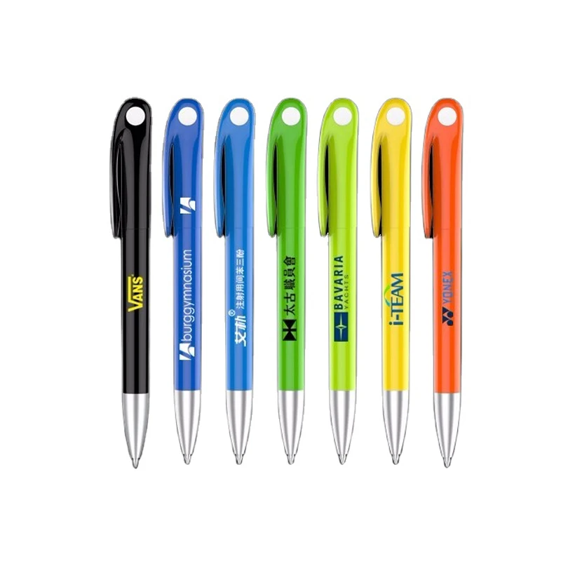Hot Sale 14cm Length Plastic Custom Blanks Colorful 0.5 mm Ball Point Sublimation Pen