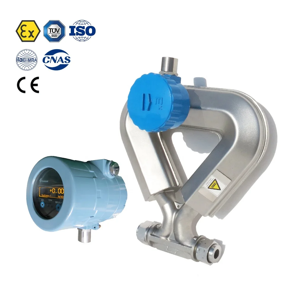 
ATEX approved Coriolis mass flowmeter 