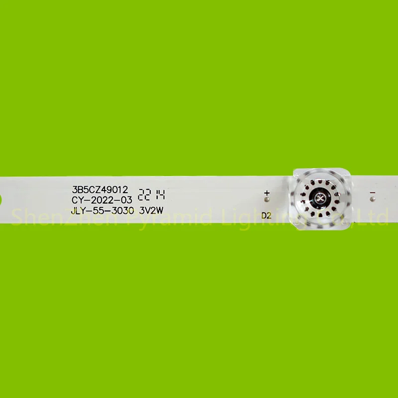 Производитель JLY-55-3030 3V 2W Универсальный 55 дюймов SMD светодиодная подсветка для ТВ светодиоды бар 490 мм 5 светодиодов