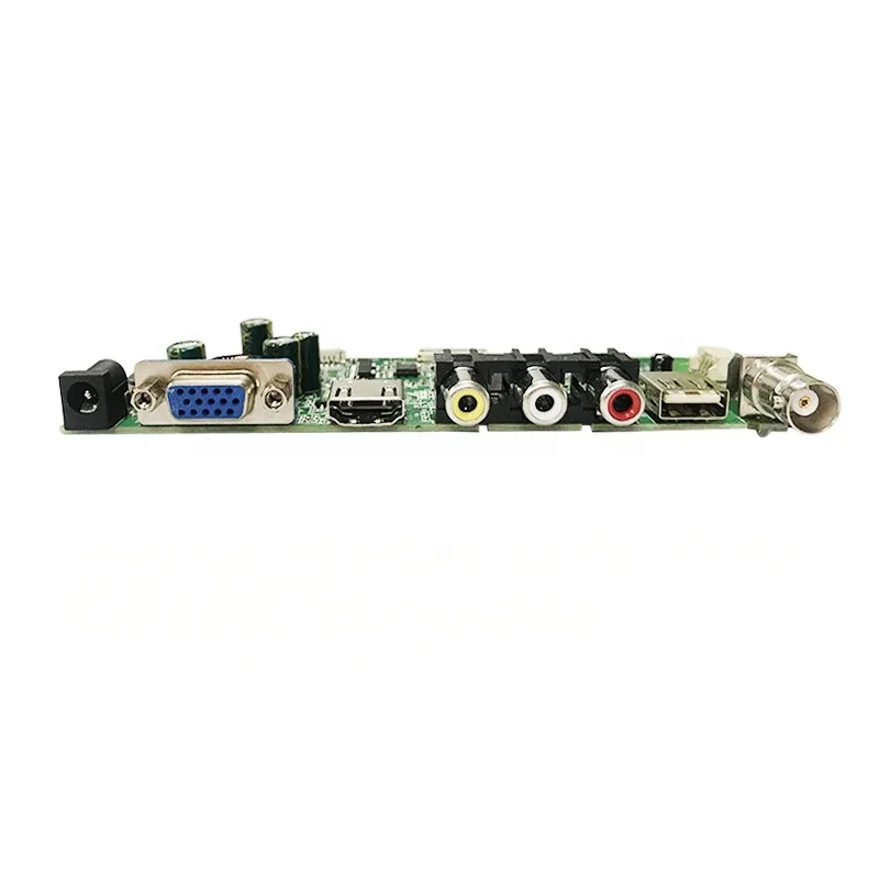 extendable type c Wide voltage 2AV hd lcd driver board with usb and VGA for EDP display