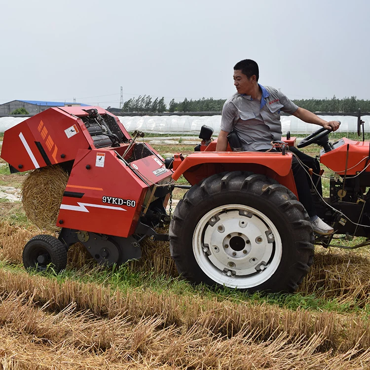 High Quality manual operation Agriculture Farm Equipment Electric Mini Hay Baler For Sale