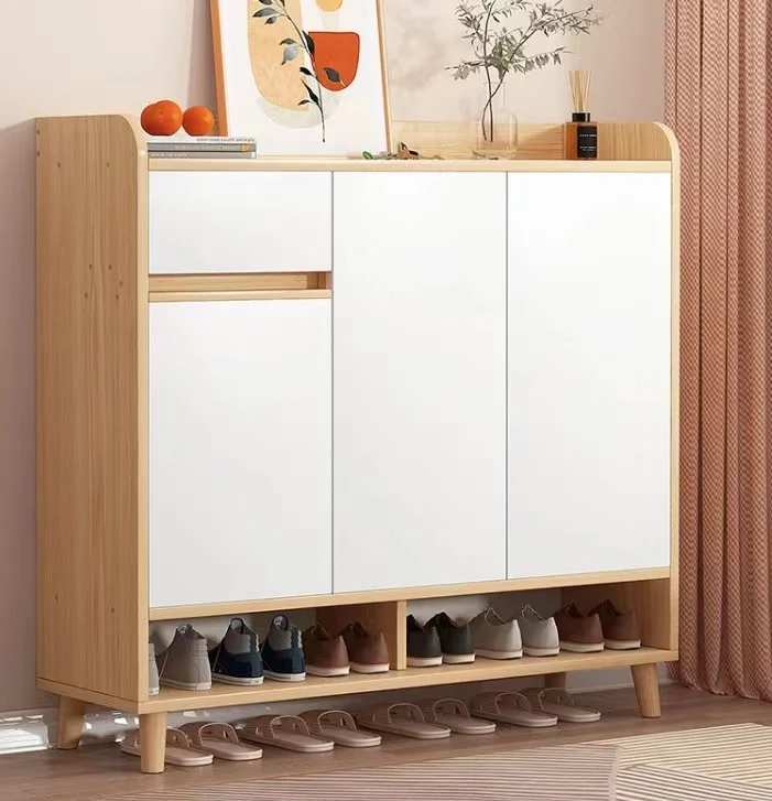 Space Saving Home Simple Shoe Rack Multi-layer Door Storage Shoe Cabinet