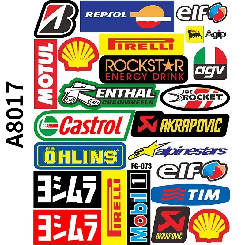 2024 Популярные на заказ наклейки для мотоцикла мотокросса экстремальные гоночные графические граффити виниловые автомобиля