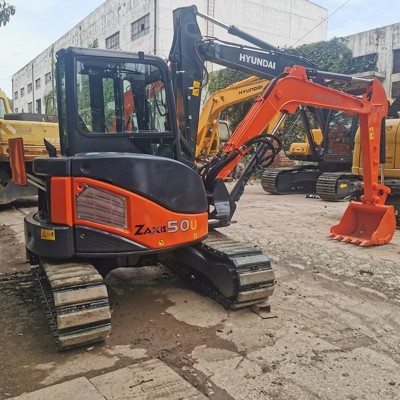 Экскаватор Hitachi б/у ZX50U мини-экскаватор высылка вручную акции компании