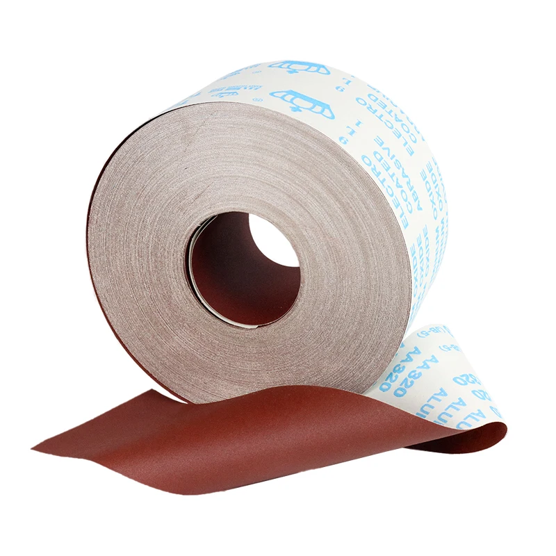 Deerfos Ja165 Emery Cloth Abrasive Sanding Belt Wet And Dry Soft Cloth Abrasive Roll sander belt