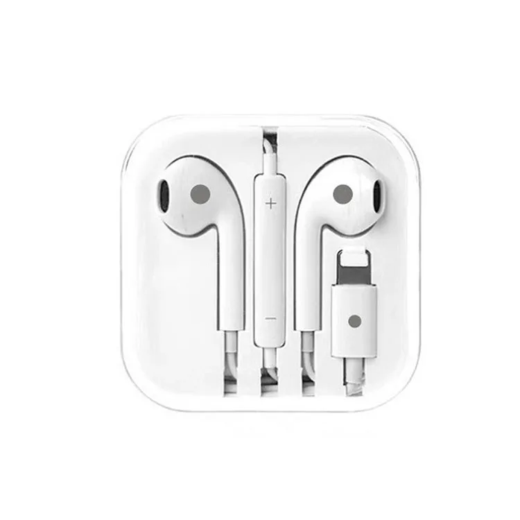 
IOS MIC+volume mobile phone earbuds hand free earpod for apple earphone for iphone earphone 5/6/7/8/9/x/11/12 
