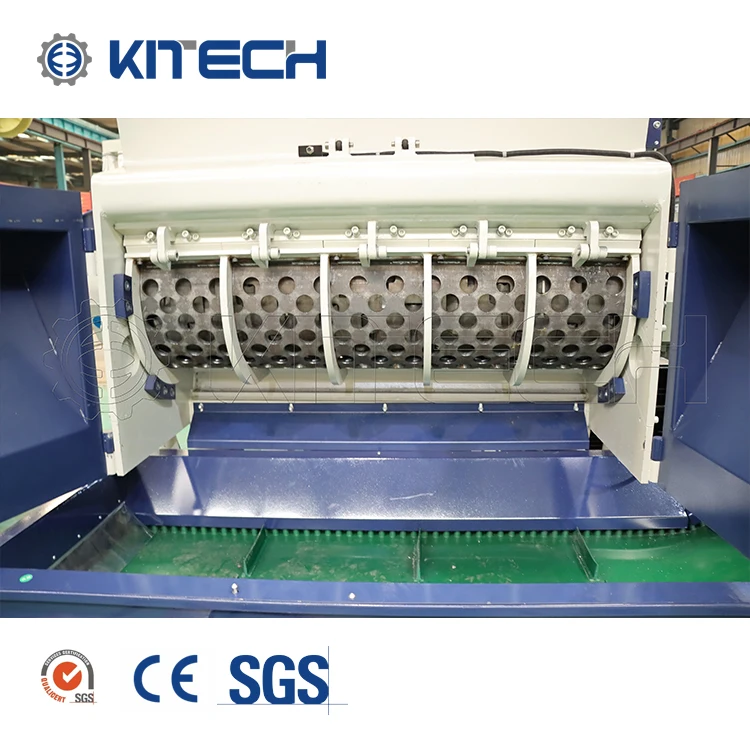 High Quality 1200KG PP Jumbo Bag LDPE HDPE PET Flexible Agricultural Film Recycling Plastic Shredder Machine