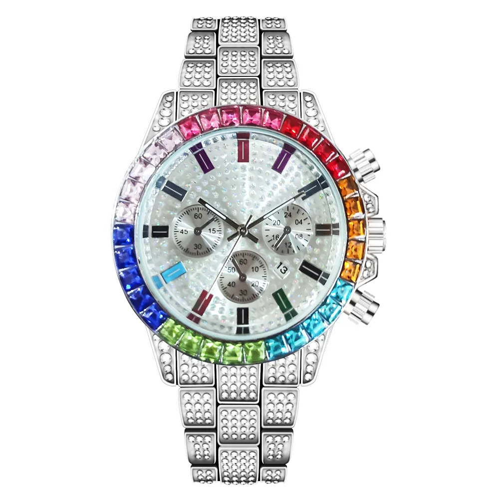 moissanite watch diamond luxury diamond digital earn money by watching video  ads watch jewelry