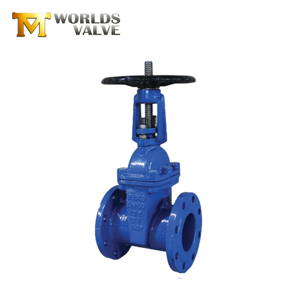 50mm ductile cast iron ggg50 manual slide din 3355 f5 metal seated gate valve pn16