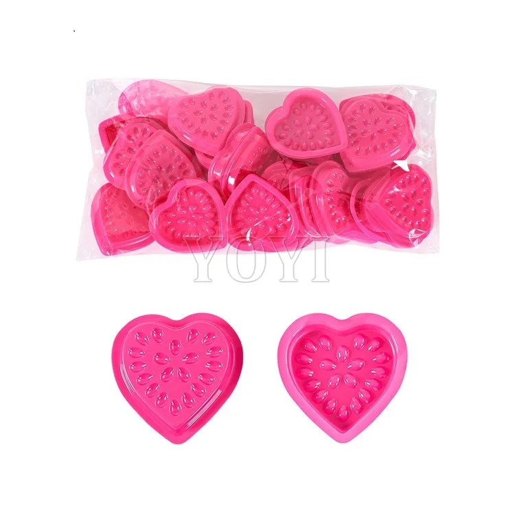 Hot Love Heart Valentines Day Silicone Molds Cake Tools DIY Fondant Silicone Mold Cake Decoration Chocolate Baking Mold