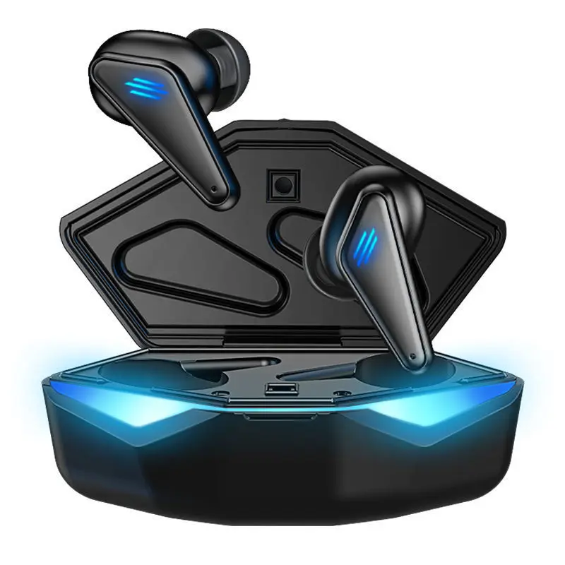 Лидер продаж 2022 игровые наушники Tws V5.2 спортивные водонепроницаемые беспроводные с низкой задержкой наушники-вкладыши шумоподавлением