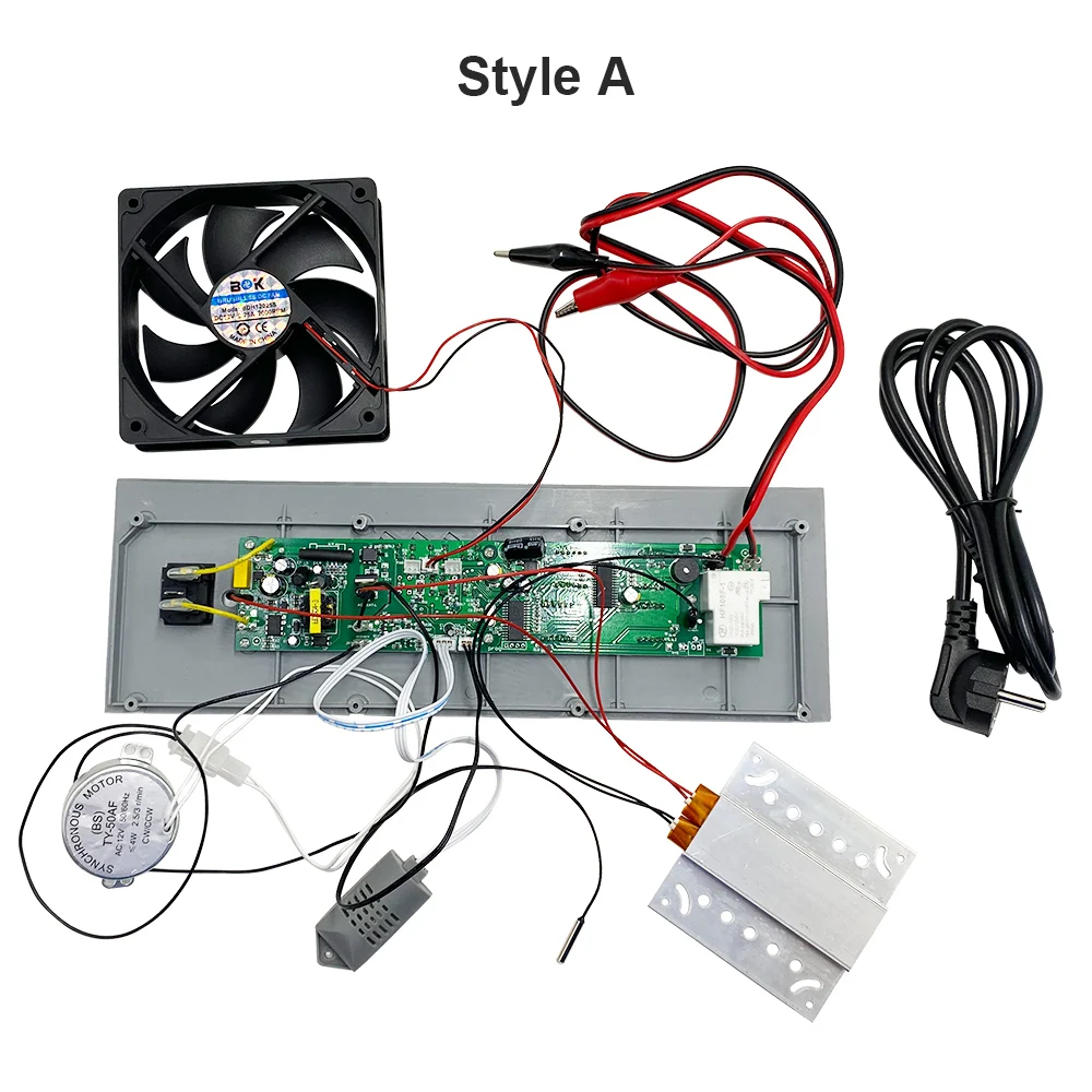 Цифровой PID DIY 220v-12v мини инкубатор для яиц регулятор температуры инкубатора запасных частей HTMC-7