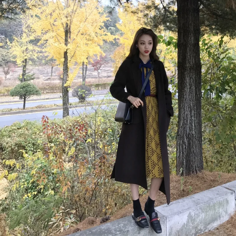 2021 Spring Fashion casual ladies New Dresses multiple coats with skirts Cute Pullover Floral Dress female Office Lady style