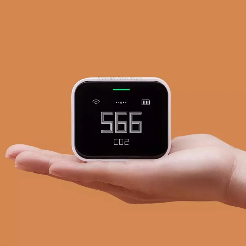 Детектор воздуха Xiaomi Youpin Qingping Lite Pm2.5 управление через приложение Mi Home работает с приложением Apple
