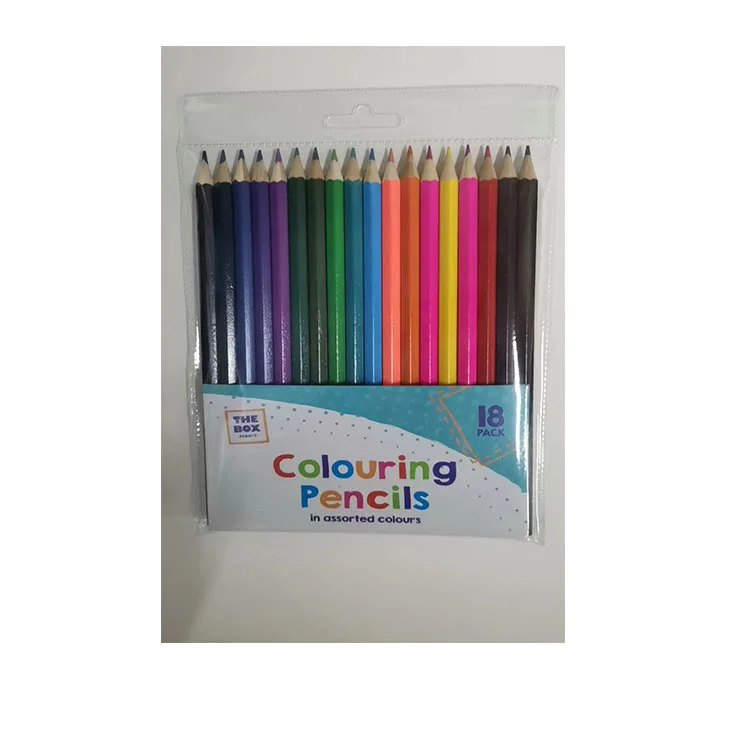 Plastic Artist Sketch12pcs Personalized  black wood promotional pen with custom logo