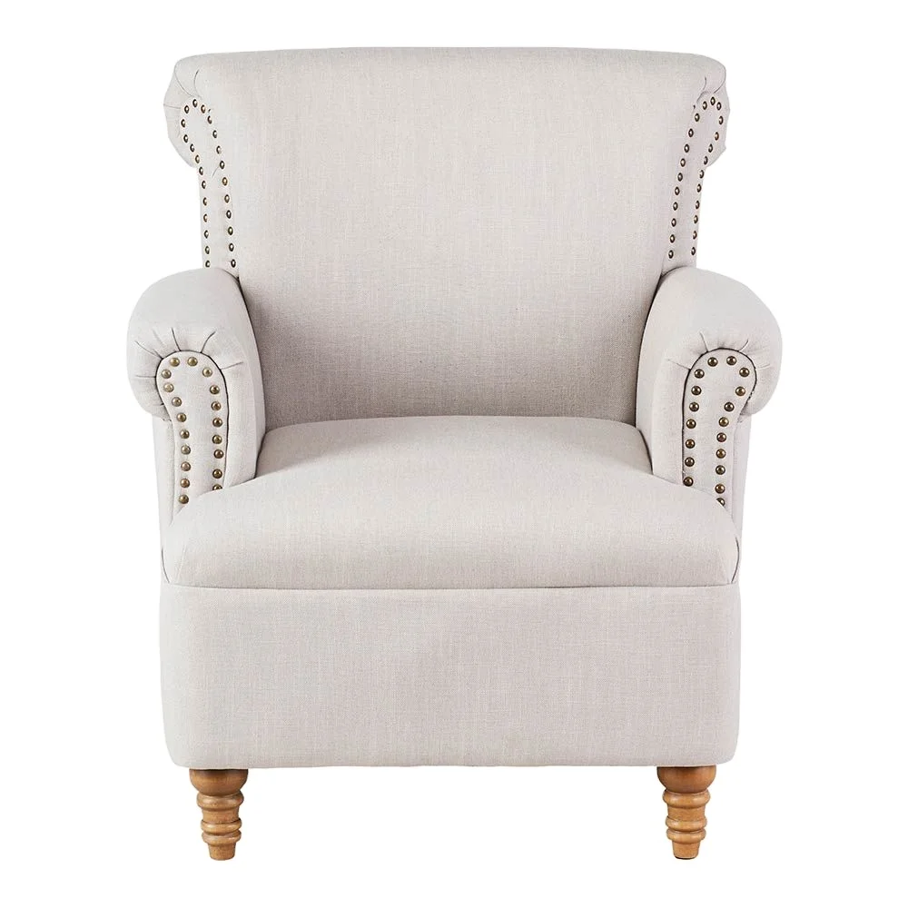 Wholesale Furniture Comfortable Upholstery Fabric Sofa Chair Soft Leisure Single Seat Modern Hotel Armchair