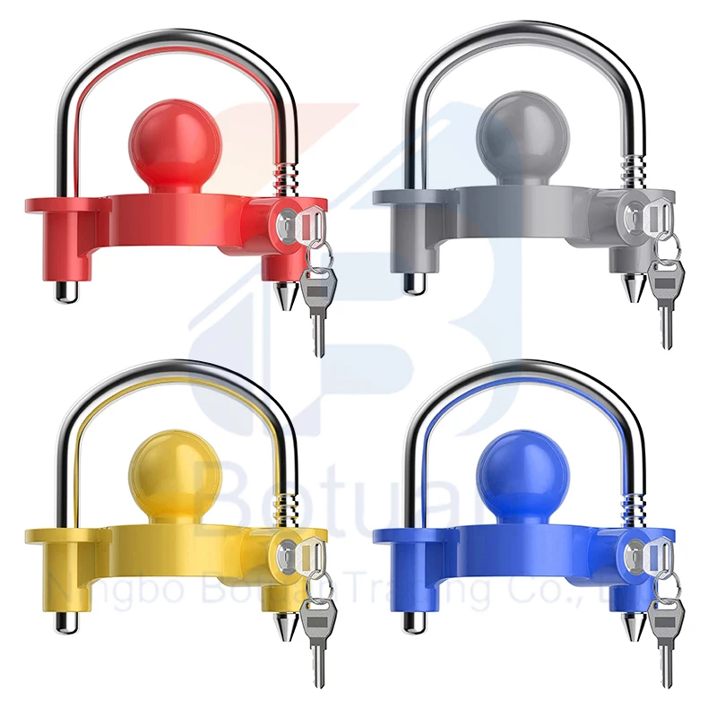 trailer hitch fully adjustable ball coupler lock trailer hitch coupler latch lock Hitch Coupler Lock