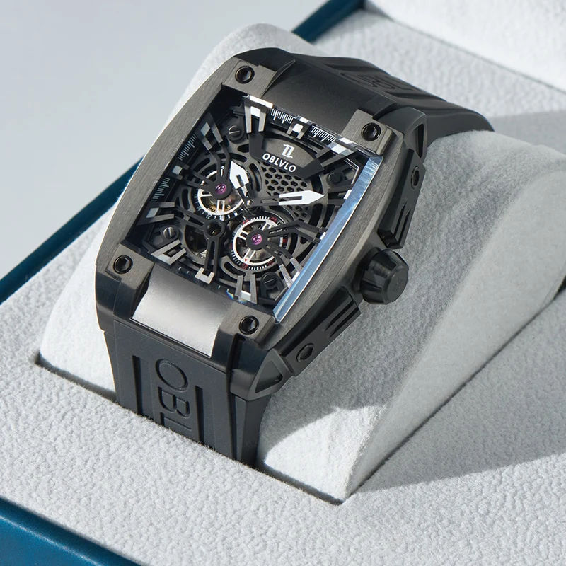 High Quality Supplier Luxury Tourbillon Watch Waterproof Wrist OEM ODM Mechanical Watches For Men
