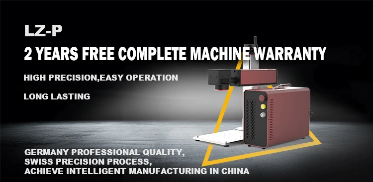 2022 New Machine mini color portable mopa fiber laser marking machine 20W 30W  for metal stainless steel