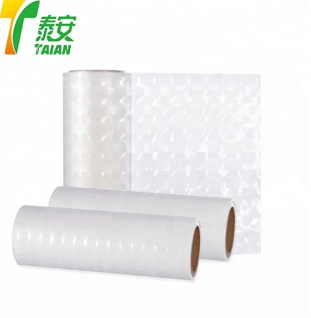 thermal lamination metalized 3D lenticular film