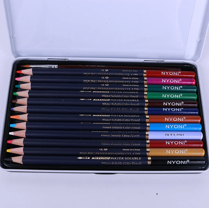 
NYONI water color brush pencil pencils 12 24 36 48 72 100 