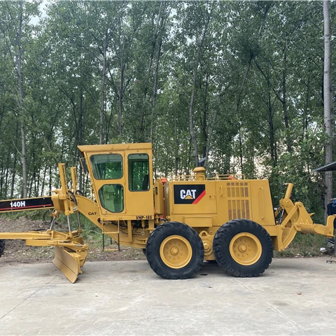Cheap price cat 140h second hand road grader motor grader 140h 140k 140m 140g used graders for sale
